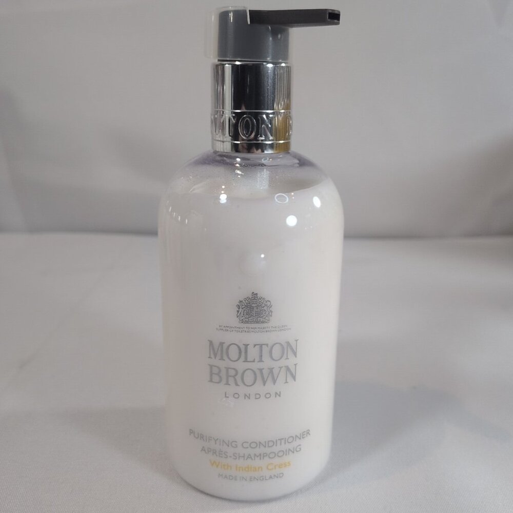 Molton Brown London Purifying Conditioner Indian Cress 300ml 10floz Pump Bottle